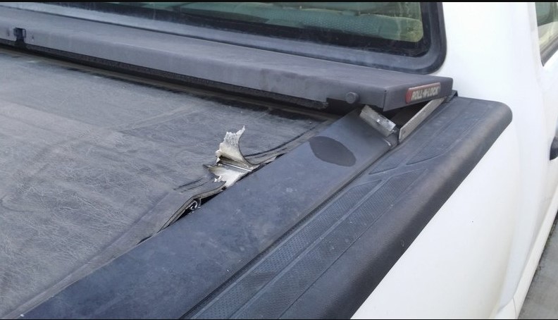 Damaged Tonneau