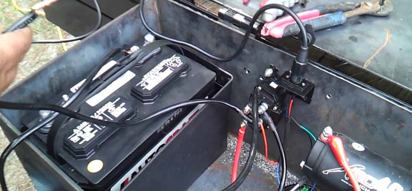 stand alone battery for winch