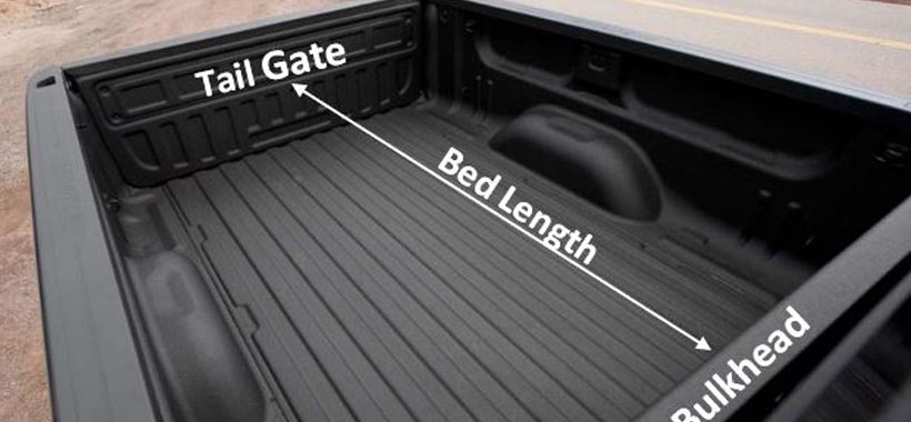 measuring truck bed size for tonneau cover