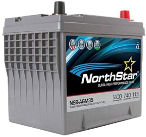northstar pure lead automotive group 3 battery nsb-agm35
