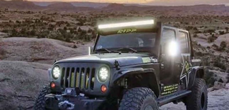 Best off-road lights for Jeep Wrangler