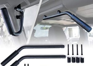 xprite black front and rear grab bar steel