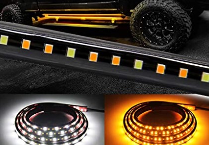 Opp UliteTruck LED Running Board Lights Amber Side Marker Kit